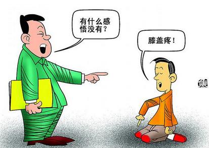工作中的體罰 工作中的體罰